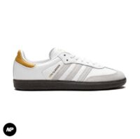 adidas x kith samba white grey gold