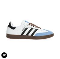 adidas samba black white blue