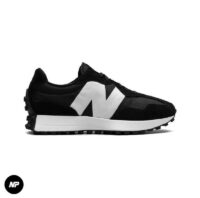 new balance 327 black white
