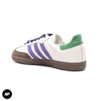 adidas samba off white purple green - Image 3