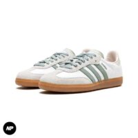 adidas samba cloud white silver green - Image 2