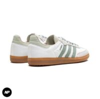 adidas samba cloud white silver green - Image 3