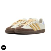 adidas samba off white oat violet - Image 3
