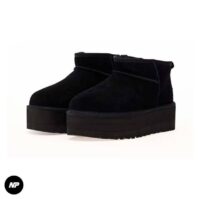 ugg classic ultra mini platform boot black - Image 3