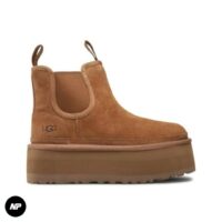 ugg neumel platform chelsea boot chestnut