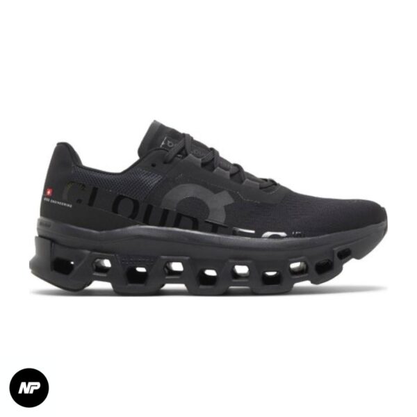 on cloudmonster all black
