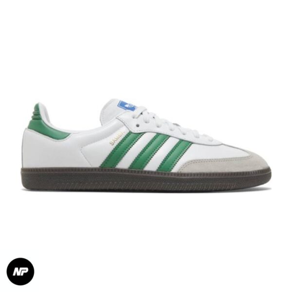 adidas samba white green