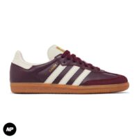 adidas samba maroon