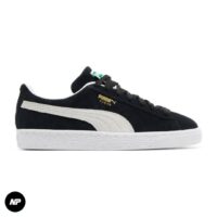 puma suede xl black white