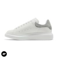 alexander mcqeen oversized white grey seude - Image 3