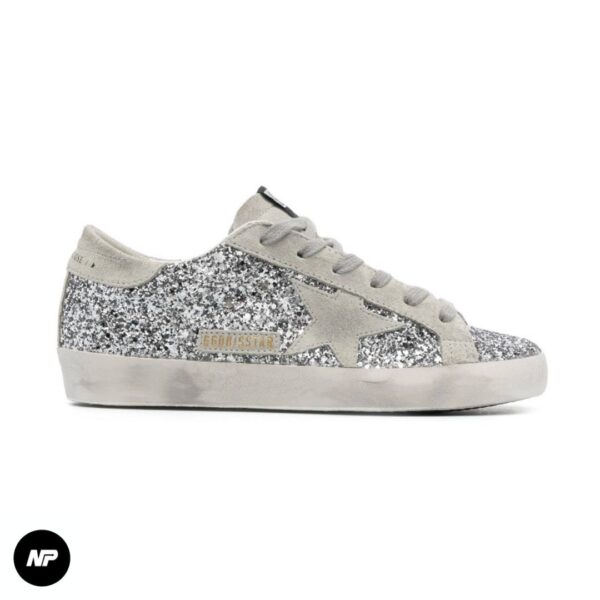 golden goose super star glitter