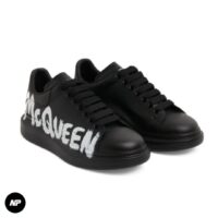 alexander mcqueen oversized graffiti black - Image 3