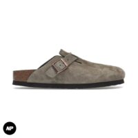 birkenstock boston soft footbed taupe