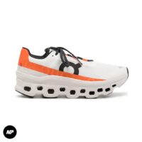 on cloudmonster undyed white flame