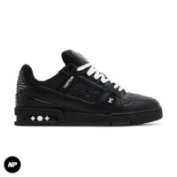 louis vuitton trainer embossed monogram black