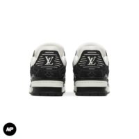 louis vuitton trainer black monogram denim - Image 3
