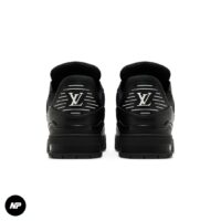 louis vuitton trainer embossed monogram black - Image 3