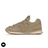 new balance 574 x miu miu denim colonial beige - Image 4