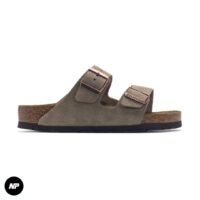 birkenstcok arizona soft footbed suede taupe