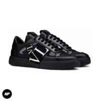 Valentino Garavani VL7N Sneaker Low Top Black White Black - Image 2