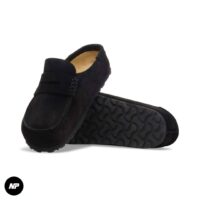birkenstock naples wrapped seude leather black - Image 3