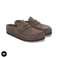 birkenstock naples wrapped seude leather brown - Image 2